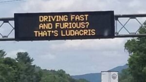 Ludacris responds to viral Virginia highway sign
